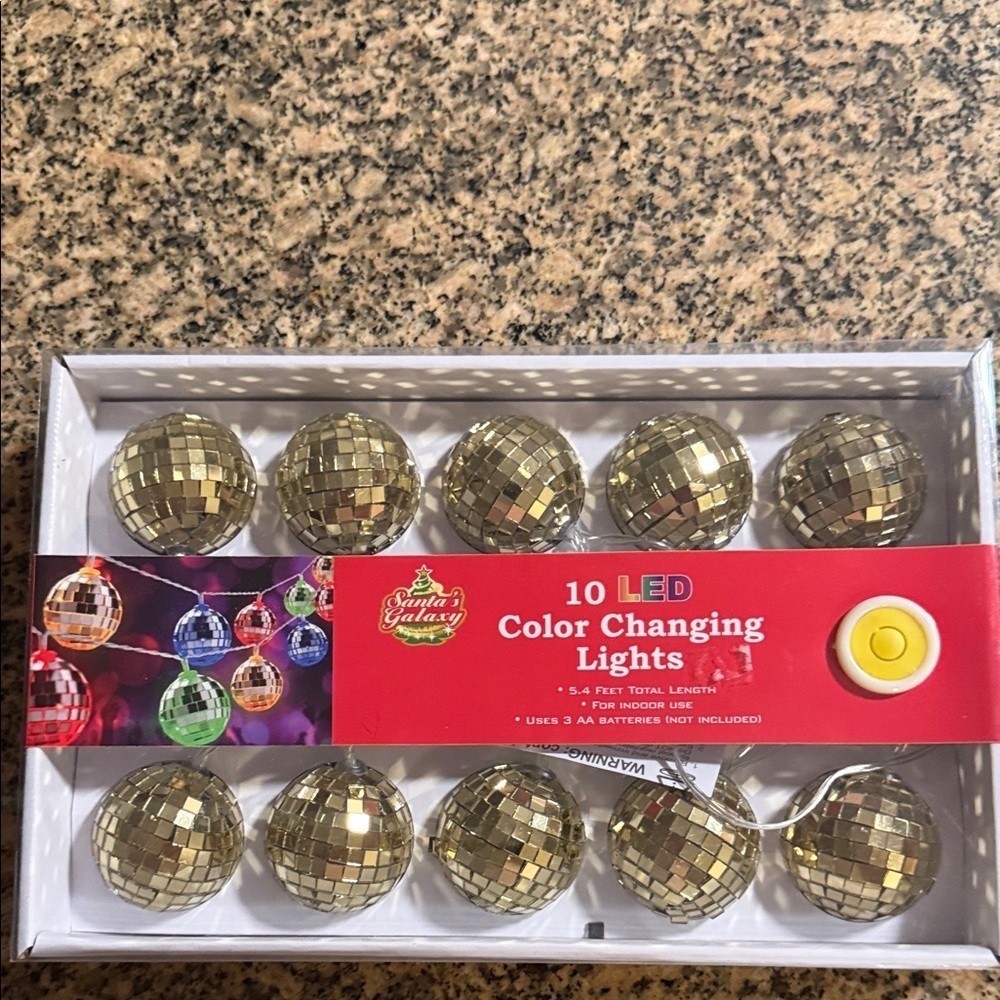Gold LED Color Changing Lights - Picture 2 of 3